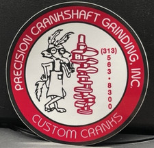 VRHTF "NHRA SUPER COOL "PRECISION CRANKSHAFT GRINDING INC." 4 DIA" ADESIVO comprar usado  Enviando para Brazil