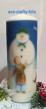 Hand decorated candle for sale  BATH