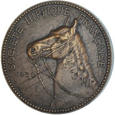 Médaille société hippique d'occasion  Lille-