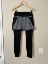 Saia Leggings Athleta Powder Peak 2 em 1 Feminina XS Preta Forrada de Lã Elétrica comprar usado  Enviando para Brazil