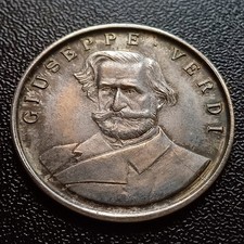 Medaglia giuseppe verdi usato  Riolo Terme
