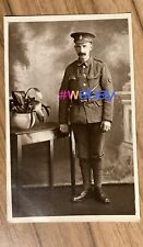 Rppc ww1 soldier for sale  CORSHAM