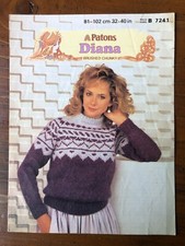 Patons 7241 knitting for sale  HYDE