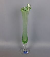 Vase verre vert d'occasion  Expédié en France