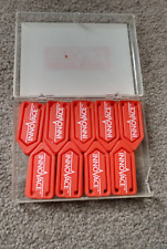 Red plastic paper for sale  UK