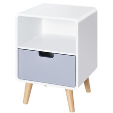 Homcom comodino legno usato  Assago