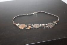 Collana ebano lavorata usato  Pomigliano d'Arco