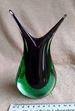 Murano sommerso green for sale  EXMOUTH