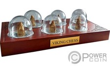 VIKING CHESS Set 6 Silber Münzen 500 Francs Cameroon 2023 comprar usado  Enviando para Brazil