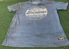 Camiseta Furious Iron And Wheels Racer Racing masculina de alto desempenho GG azul, usado comprar usado  Enviando para Brazil