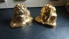 Pair gold colored for sale  STAFFORD