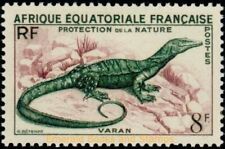 EBS French Equatorial Africa 1955 - Monitor Lizard - EQ 231 - MNH** - (O1 comprar usado  Enviando para Brazil