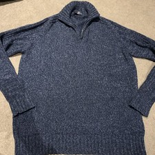Cotton navy blue for sale  LONDON