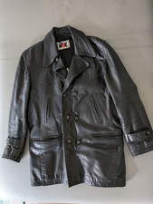 Zweireihige schwarze lederjack gebraucht kaufen  Stuttgart