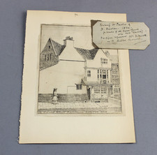 Bristol rare etching d'occasion  Expédié en Belgium