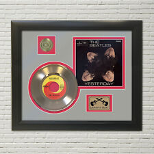 Capa de quadro Beatles Yesterday ouro 45 discos display comprar usado  Enviando para Brazil