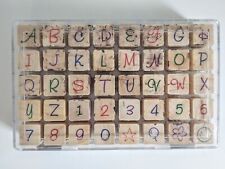 Wood block alphabet for sale  TRURO