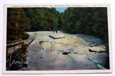 Cartão postal - MESA DE GRANITO, THE FLUME, FRANCONIA, NEW HAMPSHIRE, EUA (EUA12-4) comprar usado  Enviando para Brazil