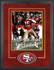 Usado, Moldura vertical para fotos 49ers Deluxe 16x20 com logotipo de equipe-Fanáticos comprar usado  Enviando para Brazil