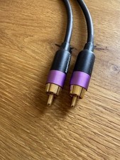 Subwoofer kabel vergoldete gebraucht kaufen  Rostock