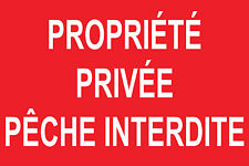 Panneau propriété privée d'occasion  Marennes