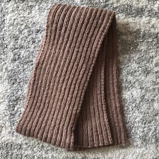 Schal selbstgestrickt braun gebraucht kaufen  Schwerin-Umland VIII
