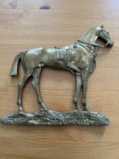 Vintage brass horse for sale  CANNOCK