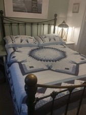 Vintage patchwork quilt for sale  ELY
