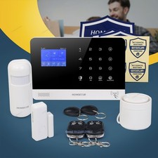 HOMSECUR Alarme Maison Système FR Sans Fil WIFI 4G GSM RFID LCD comprar usado  Enviando para Brazil