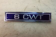  NOS GENUÍNO FORD ESCORT PANEL VAN Mk1 6 CWT EMBLEMA EMBLEMA  comprar usado  Enviando para Brazil