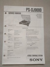 Dj9000 manuale servizio usato  Torre di Mosto