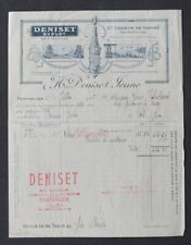 Facture pontarleir 1925 d'occasion  Nantes-
