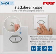 Steckdosenkappe stück weiß gebraucht kaufen  Bremen