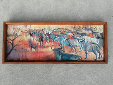 Tableau troupeau taureau d'occasion Tableau troupeau taureau d'occasion  Annemasse