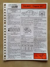 Fiche technique automobile d'occasion  Saint-Barthélemy-d'Anjou