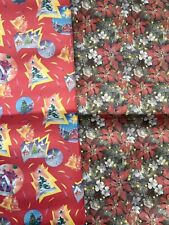 Vintage christmas wrapping for sale  BRAINTREE