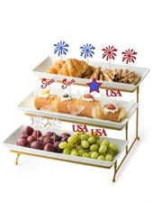 Tier serving tray for sale  Brentwood