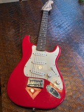 Red fender squier for sale  Greensboro