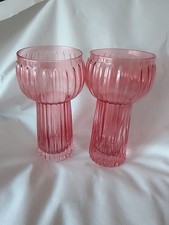 Hyazinthenglas rosa rillenopti gebraucht kaufen  Ochsenfurt