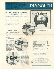 Plymouth advertising universal d'occasion  Expédié en Belgium