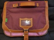 Cartable tann vintage d'occasion  La Roche-sur-Yon