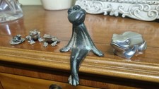 Joblot pewter frogs for sale  TAUNTON