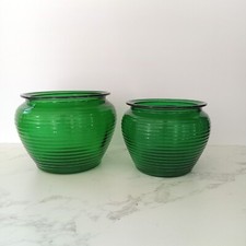 Vintage green ribbed for sale  Constantia