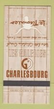 Matchbook cover tisonnier d'occasion  Expédié en Belgium
