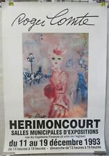 Affiche 1993 exposition d'occasion  Toul
