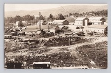 Operação de mineração vista panorâmica cartão postal maquinaria defensor antigo RPPC  comprar usado  Enviando para Brazil