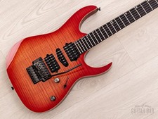 2001 Ibanez Prestige RG2680 Top Chama Vermelho Profundo, Quase Perfeito com Estojo, Hangtags comprar usado  Enviando para Brazil