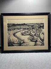 Gravure signée crochard d'occasion  Le Grand-Lucé
