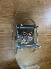 Oval glass top for sale  Washington