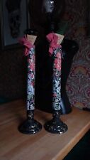 Alice wonderland candlesticks for sale  KNOTTINGLEY